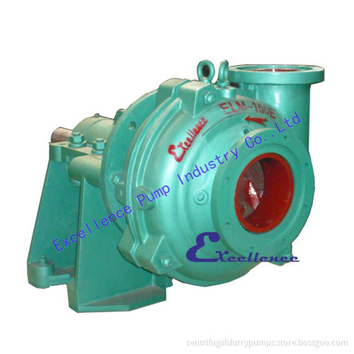 Good Performance Horizontal, Centrifugal Slurry Pumps Ehm With Rubber Lined